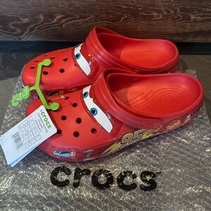 Lightening McQueen Crocs Men’s Size US 11